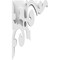 Ekena Millwork Whitman Architectural Grade PVC Corbel, 1 7/8"W X 6"D X 10"H CORP01X06X10WH - alternate 2